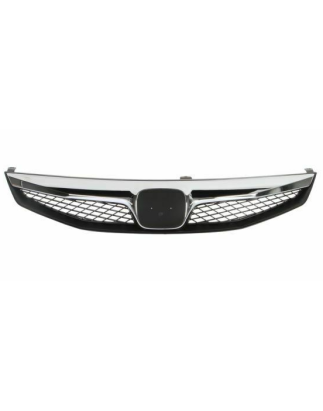 GRIGLIE PARAURTI ANT CROMATA-NERA HONDA CIVIC H/B-L/B (FN/FK)