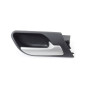 MANIGLIA APRIPORTA INTERNA CON LEVA ARGENTO GRIGIO POST SX BMW X5 (E53) 2000 2007 OEM 51427122427