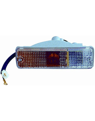 FANALE ANT DX ARANCIO/BIANCO CON PARAURTI SUZUKI ALTO-MARUTI