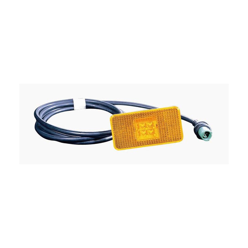 FANALE LATERALE DX/SX ARANCIO CON LED SCANIA 114 - 124 P94 - T164 1996 2005 OEM 1471599