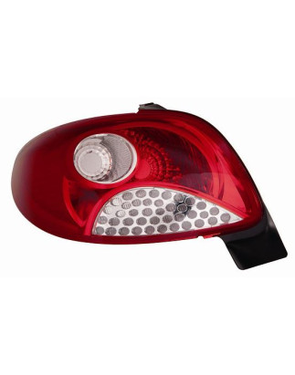 FANALE POST SX BIANCO/ROSSO SENZA VISTEON PEUGEOT 206+ (PLUS)
