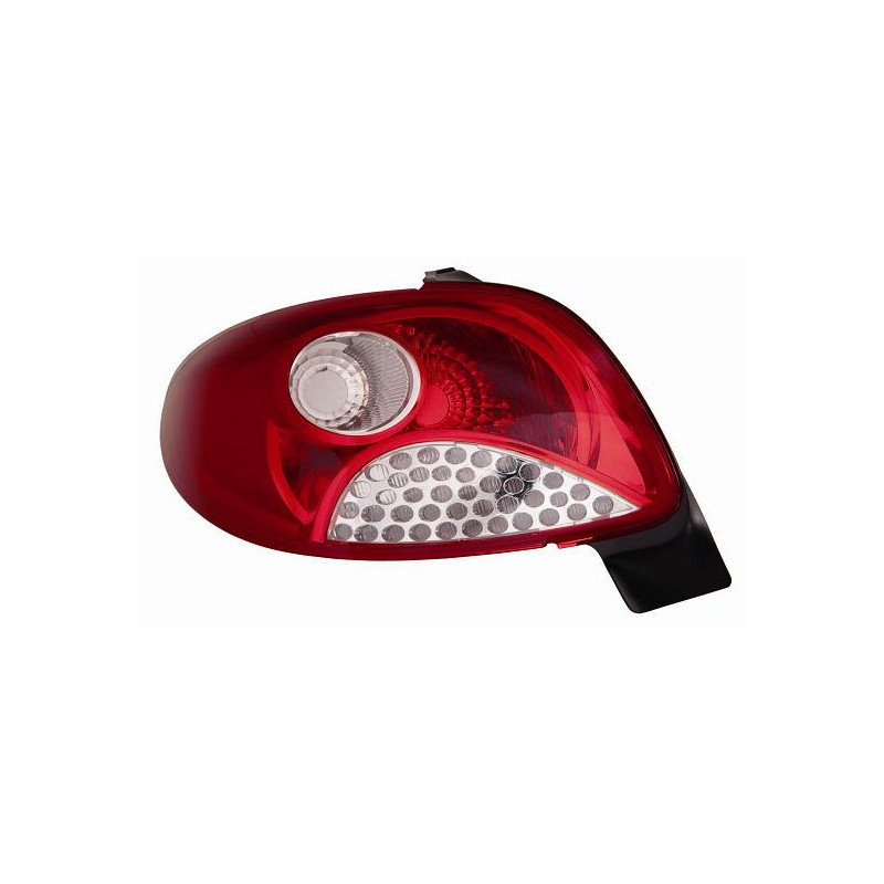 FANALE POST SX BIANCO/ROSSO SENZA VISTEON PEUGEOT 206+ (PLUS) (2L/2M) 2009 2013 OEM 6350GV