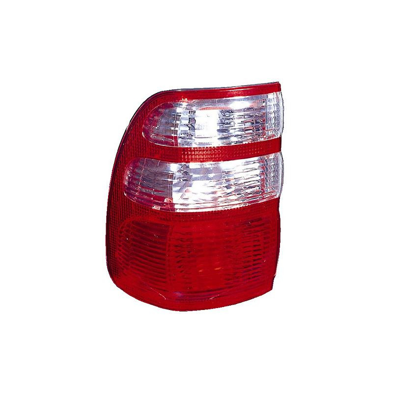 FANALE POST SX BIANCO/ROSSO CON ESTERNO TOYOTA LAND CRUISER (J10) 1998 2007