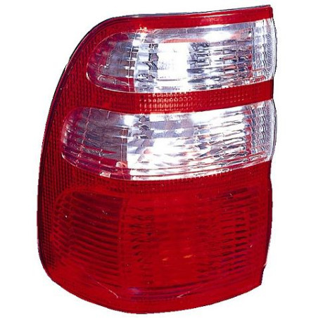 FANALE POST SX BIANCO/ROSSO CON ESTERNO TOYOTA LAND CRUISER