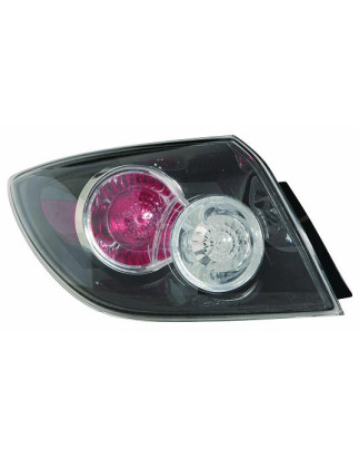 FANALE POST SX NERO CON 5 ESTERNO MAZDA 3 SDN-H/B (BK) 2004 2008