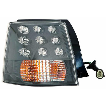 FANALE POST DX NERO CON LED MITSUBISHI OUTLANDER (CWW) 2007 2011