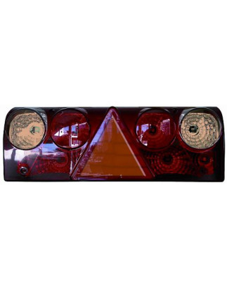 FANALE POST DX CON NEW DESIGN SENZA LUCE TARGA - FANALE