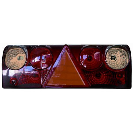 FANALE POST DX CON NEW DESIGN SENZA LUCE TARGA - FANALE