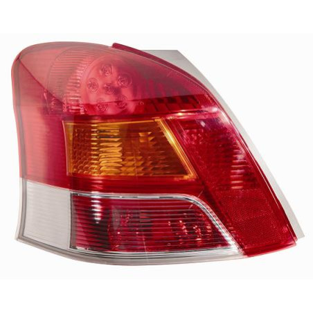 FANALE POST DX ARANCIO/BIANCO/ROSSO SENZA LED TOYOTA YARIS II