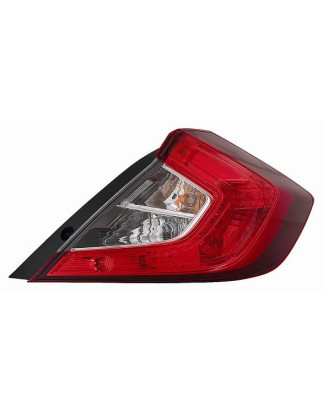 FANALE POST DX CON 4 W21W,WY21W,W16W LED ESTERNO HONDA CIVIC H/B