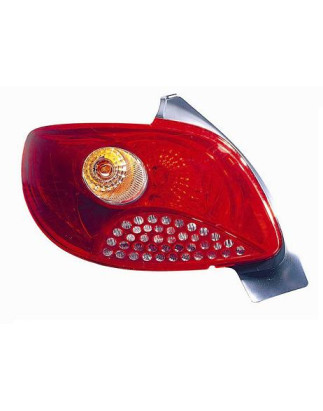 FANALE POST SX ROSSO SENZA VALEO PEUGEOT 206+ (PLUS) (2L/2M)