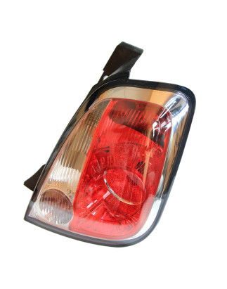 FANALE POST DX SENZA 2 P21W,PY21W,R10W NERO FIAT 500 (312) 2007