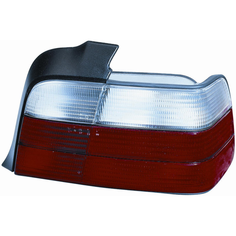 FANALE POST SX ROSSO/BIANCO SENZA BMW SERIES 3 COUPE/CABRIO (E36) 1990 1998 OEM 63219403099