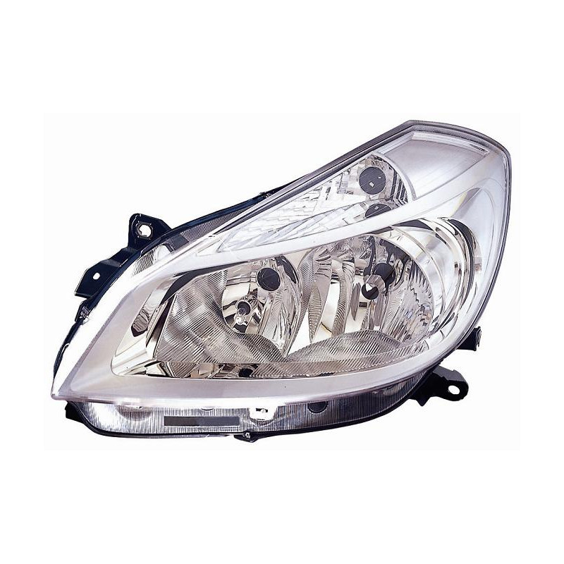 FARO FANALE PROIETTORE SX H7,H7 CROMATA ELETTRICA RENAULT CLIO III (BR0 1/CR0 1) 2006 2009 OEM 7701061071