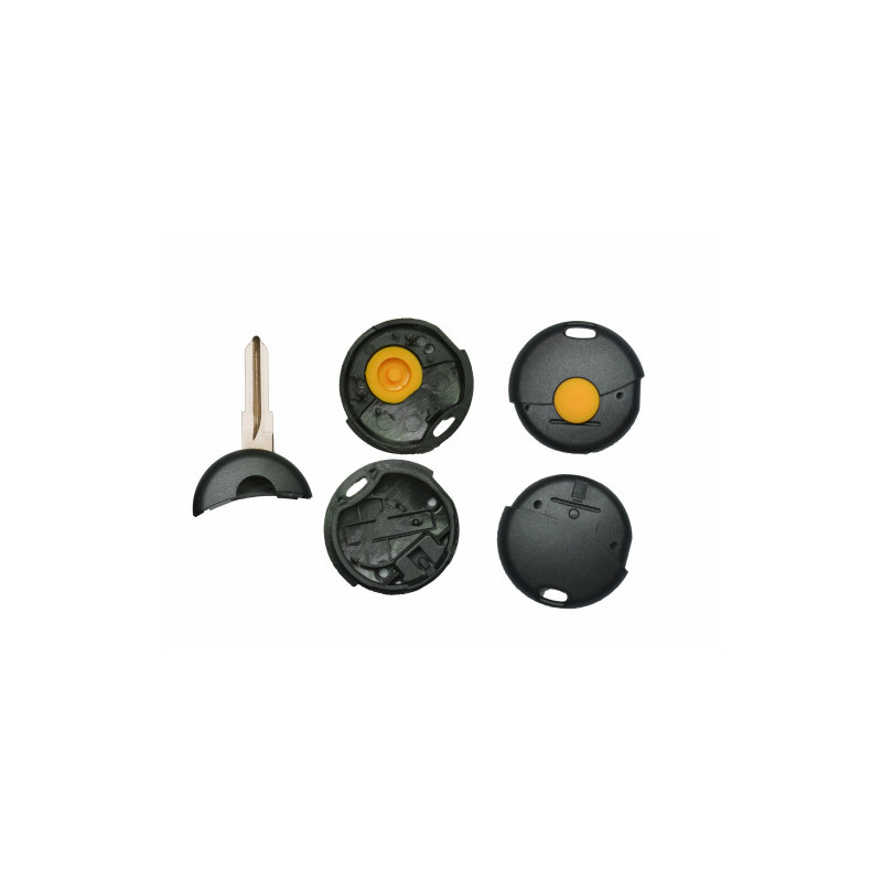 GUSCIO PER CHIAVI NERO CON TASTO ARANCIO 1 GT15R SMART FORTWO (450) 1998 2007