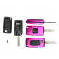 GUSCIO PER CHIAVI FUCSIA 2 CON ALLOGGIO BATTERIA ROTONDO HU83 CITROEN C3 (FC/FN) 2002 2010