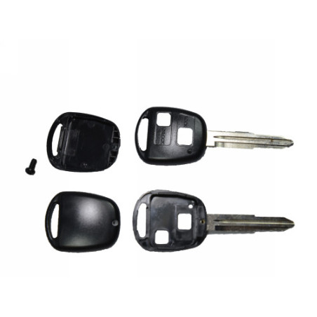 GUSCIO PER CHIAVI NERO 2 NO TASTI IN GOMMA TOY41R TOYOTA CAMRY