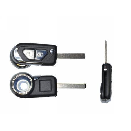 GUSCIO PER CHIAVI NERO CON TASTI ARGENTO 2 VA2 CITROEN DS3 (SA)