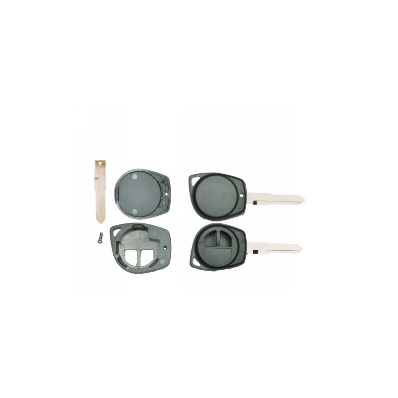 GUSCIO PER CHIAVI NERO 2 NO TASTI IN GOMMA HU56 OPEL AGILA (H08) 2008 2014