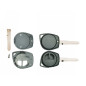 GUSCIO PER CHIAVI NERO 2 NO TASTI IN GOMMA HU56 OPEL AGILA (H08) 2008 2014