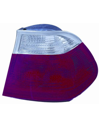 FANALE POST DX BIANCO/ROSSO SENZA BMW SERIES 3 SDN (E46) 1999