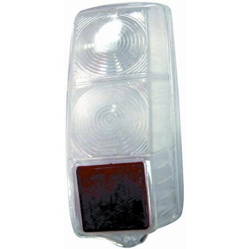 LENTE FANALE POST SX BIANCA FIAT 500 F / L / R 1965 1975