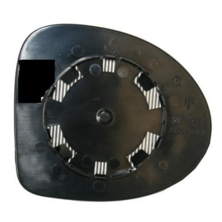 VETRO CON PIASTRA DX RENAULT SYMBOL 2008 2013 OEM 7701067338