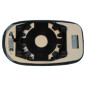 VETRO CON PIASTRA DX/SX AZZURRATO ALFA ROMEO 166 (936) 1998 2007 OEM 60779357