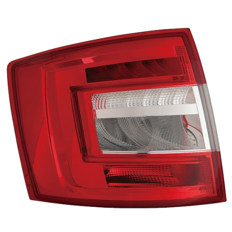 FANALE POST DX SENZA PY21W,P21W LED ESTERNO SW SKODA OCTAVIA 6
