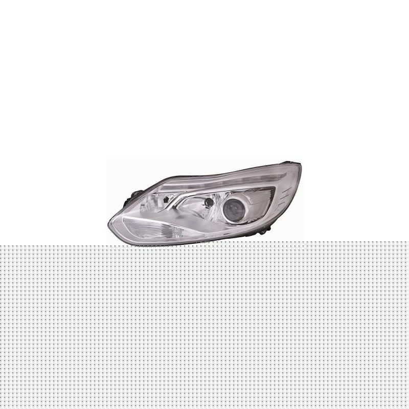 FARO FANALE PROIETTORE DX XENON LED CROMATA LED FORD FOCUS (DH) 2011 2014 OEM 1735200