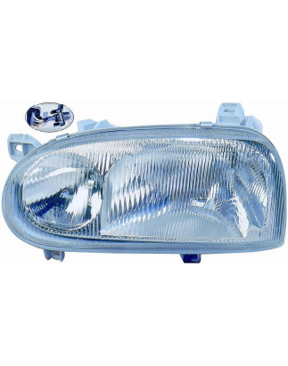 FARO FANALE PROIETTORE DX H1,H1 RETTANGOLARE + ADATTATORE TONDO