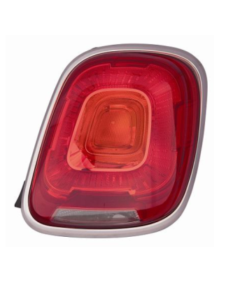FANALE POST DX SENZA P21W CROMATA FIAT 500 X (334) 2015 2019 OEM