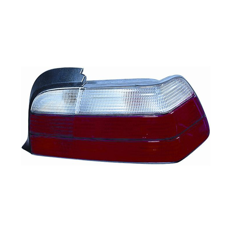 FANALE POST SX ROSSO/BIANCO SENZA BMW SERIES 3 COUPE/CABRIO (E36) 1990 1998 OEM 82199405442