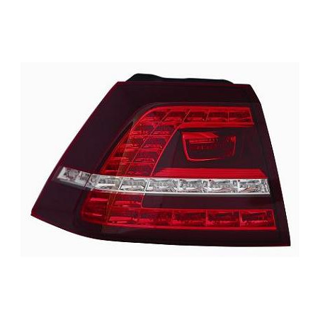 FANALE POST DX BIANCO/ROSSO CON LED VOLKSWAGEN GOLF VII (5G1)