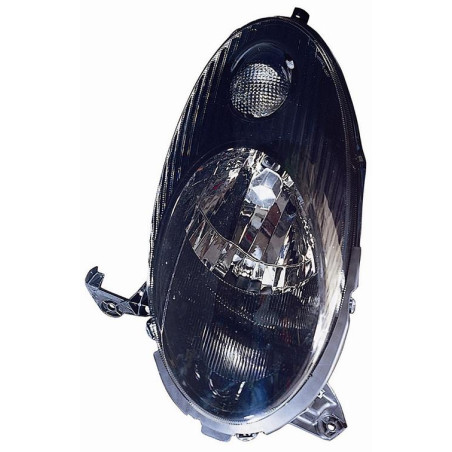 FARO FANALE PROIETTORE SX H4 NERA ELETTRICA NISSAN MICRA (K12)