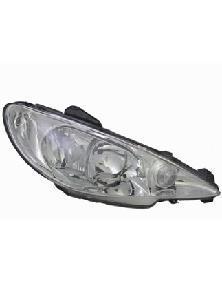 FARO FANALE PROIETTORE DX H1/H7 VALEO PEUGEOT 206