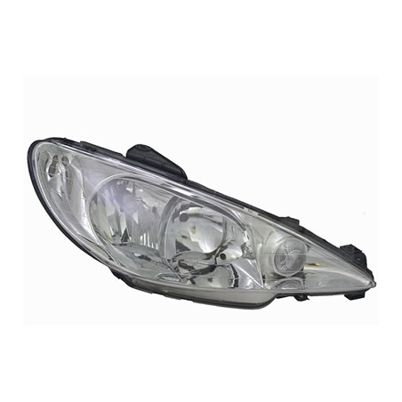 FARO FANALE PROIETTORE DX H1/H7 VALEO PEUGEOT 206