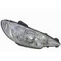 FARO FANALE PROIETTORE DX H1/H7 VALEO PEUGEOT 206 (2A/2C/2D/2E/2K) 1998 2009 OEM 6206A0