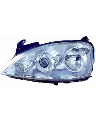 FARO FANALE PROIETTORE DX 2H7 ELETTRICA OPEL CORSA C (X01) 2000