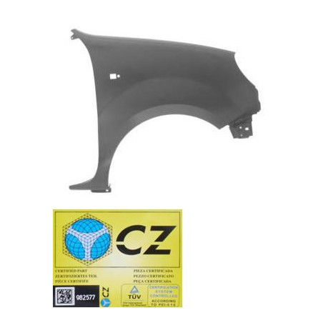 PARAFANGO ANT DX NISSAN KUBISTAR (X76) 2003 2009 OEM 7751718632