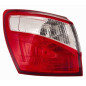 FANALE POST DX SENZA LED NISSAN QASHQAI (J10/NJ10) 2010 2013 OEM 26550BR00A
