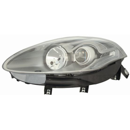 FARO FANALE PROIETTORE DX 2H1 GRIGIO SCURO BIANCO FIAT BRAVO
