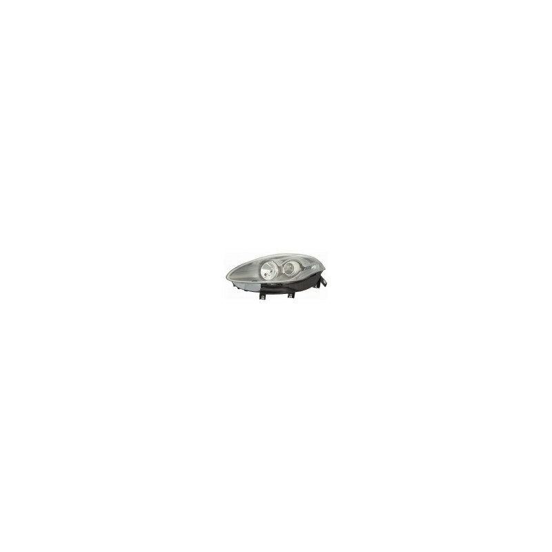 FARO FANALE PROIETTORE SX 2H1 GRIGIO SCURO BIANCO FIAT BRAVO (198) 2007 2014 OEM 51877884