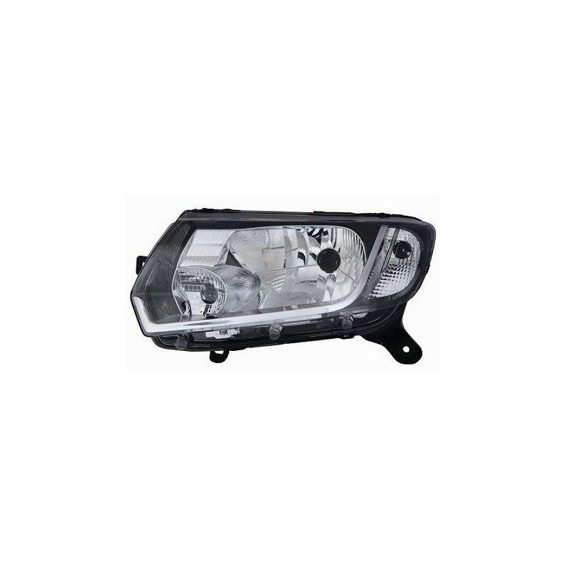FARO FANALE PROIETTORE SX H4 MANUALE DACIA LOGAN-MCV II 2012 2016 OEM 260601236R
