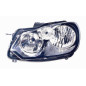 FARO FANALE PROIETTORE SX H7,H15 HELLA NERA VOLKSWAGEN GOLF VI (5K1) 2008 2013 OEM 5K1941005S