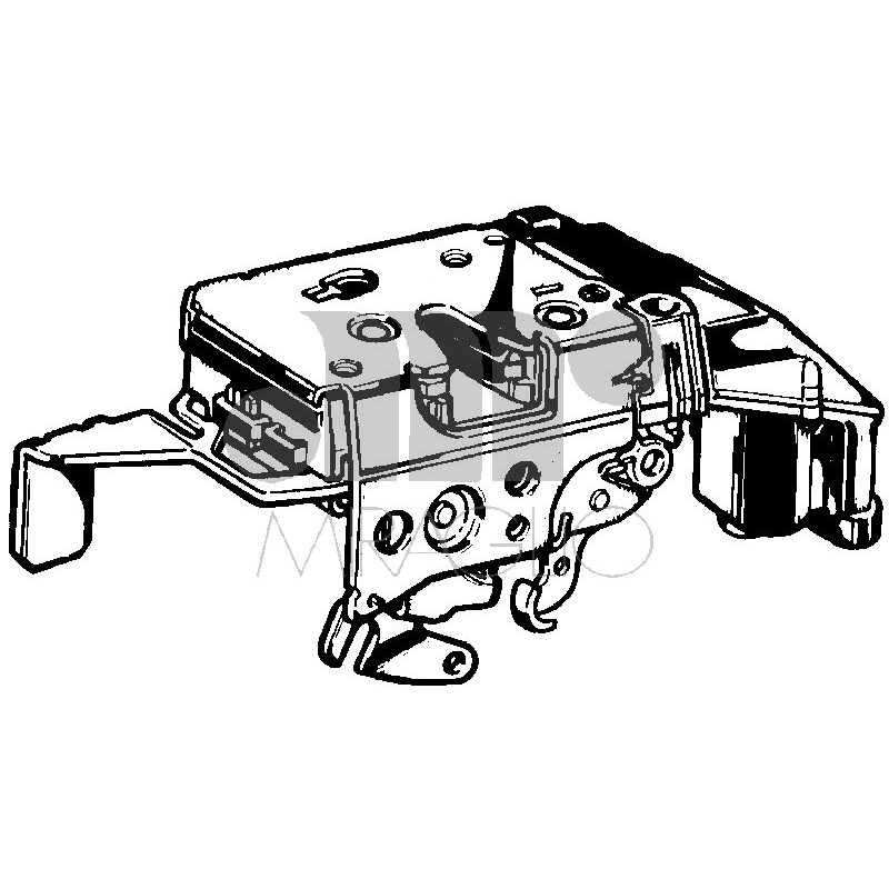 SERRATURA ANT DX CITROEN JUMPER I (230L/230P/230) 1994 2002 OEM 9136G3