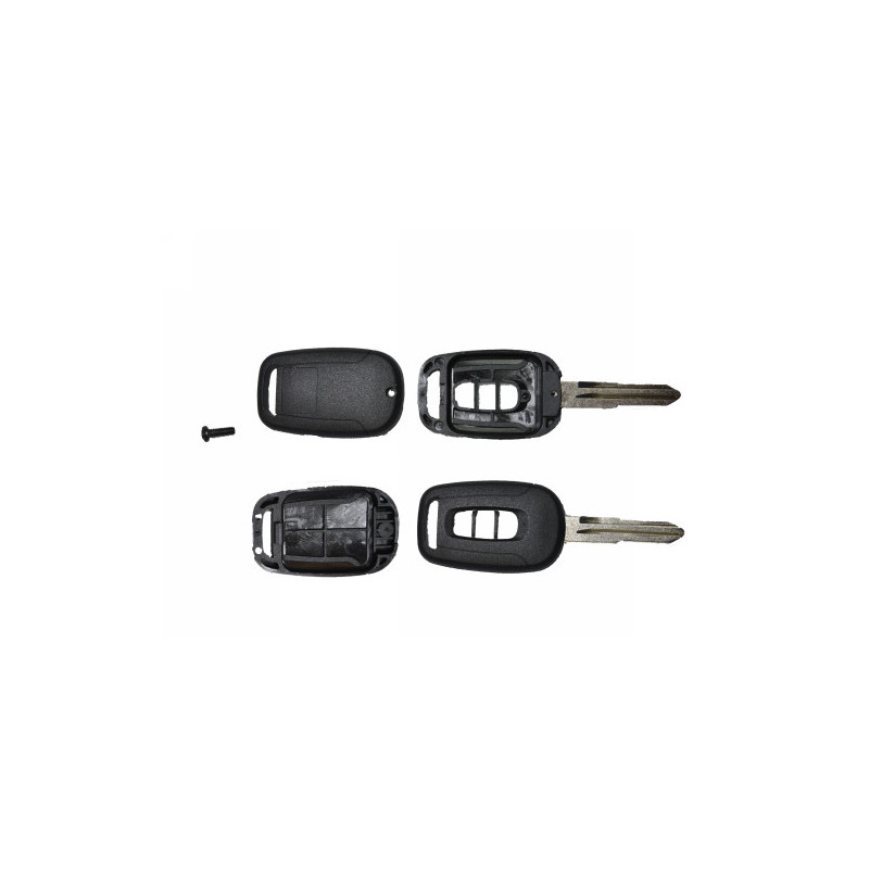 GUSCIO PER CHIAVI NERO 3 CON VITE E NO TASTI IN GOMMA HU46 CHEVROLET CAPTIVA 2007 2012