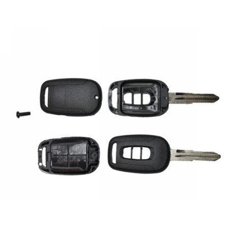GUSCIO PER CHIAVI NERO 3 CON VITE E NO TASTI IN GOMMA HU46