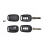 GUSCIO PER CHIAVI NERO 3 CON VITE E NO TASTI IN GOMMA HU46 CHEVROLET CAPTIVA 2007 2012