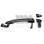 MANIGLIA PORTA EST IN PLASTICA NERO ANT/POST DX/SX RENAULT CLIO III (BR0 1/CR0 1) 2006 2009 OEM 7701475753